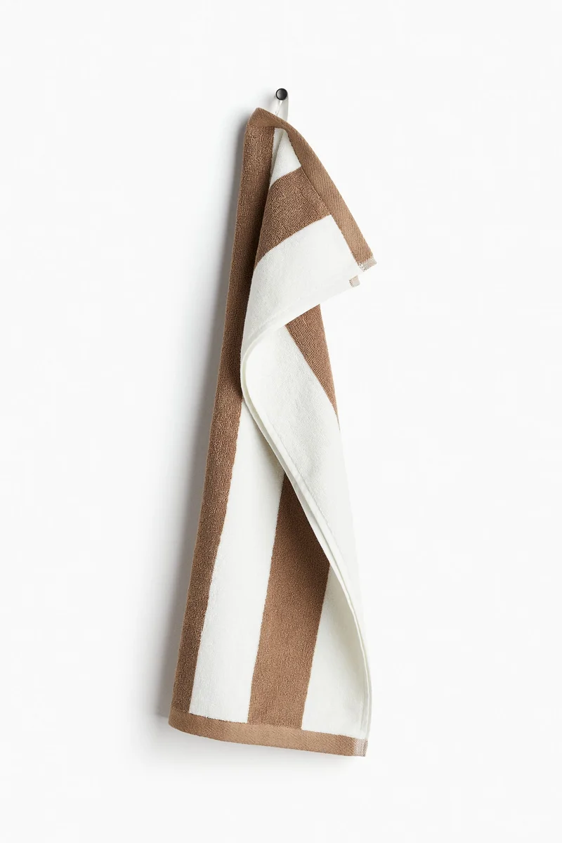 اتش اند ام منشفة لليدين مخططة