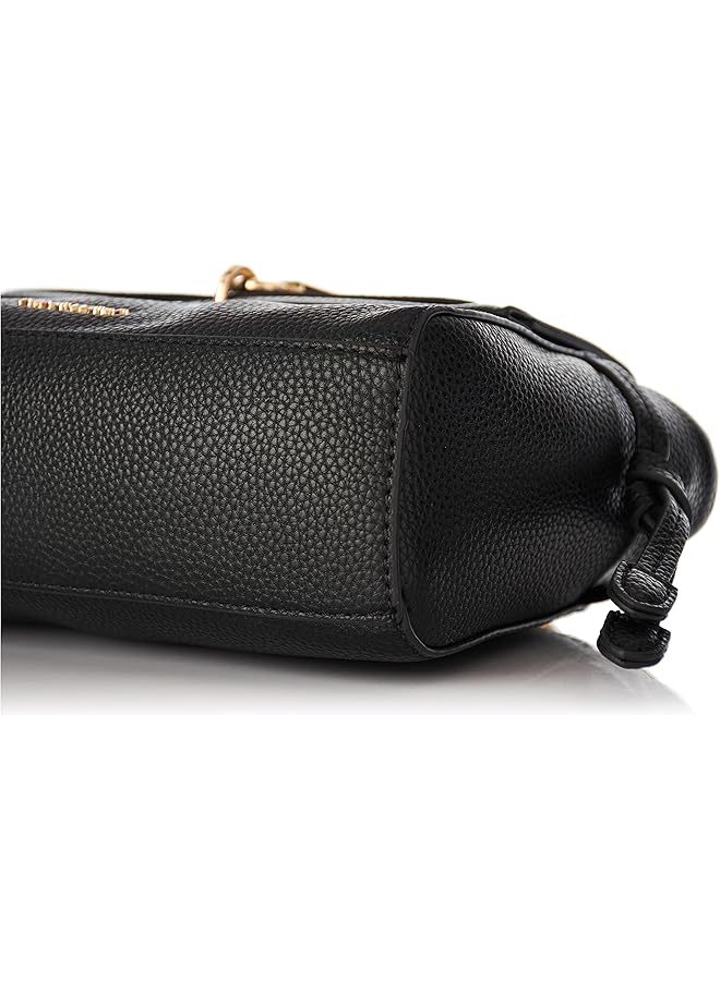 ناين ويست حقيبة يد إيلارا القابلة للتحويل ذات الغطاء الخلفي باللون الأسود - Image 4