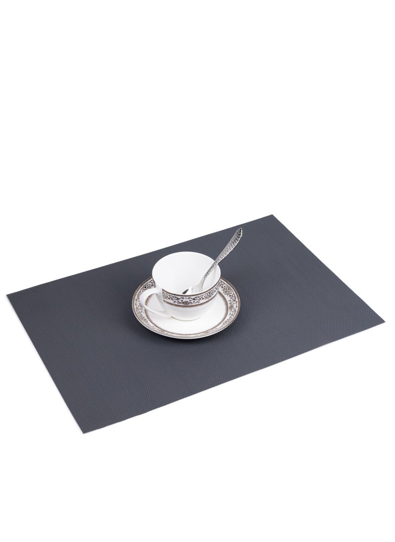 Home - Non-Slip Woven Vinyl Insulation Place Mat 30 x 45 cm Heat Resistant Tabletop Placemat Washable Table Mats for Home Restaurants and Party Decoration - Image 1