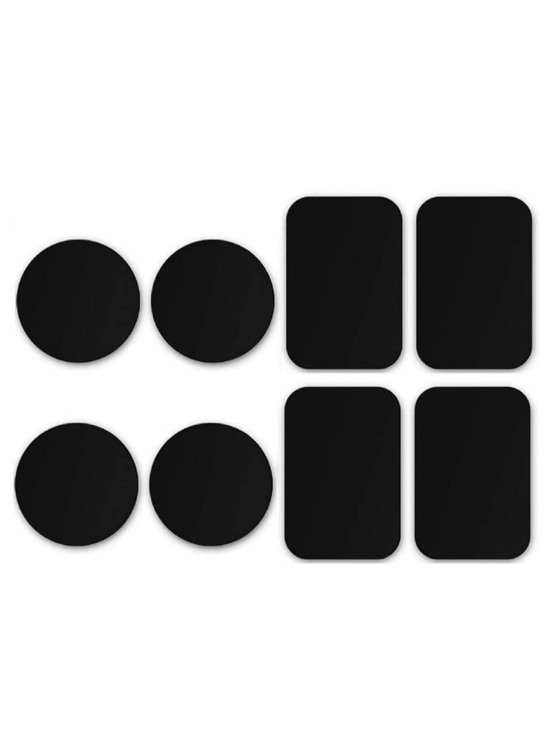 Generic - Mobile Magnet Plate 8-Piece Anti Scratch Magnetic for Car Phone Holder Sticker Set - Image 1