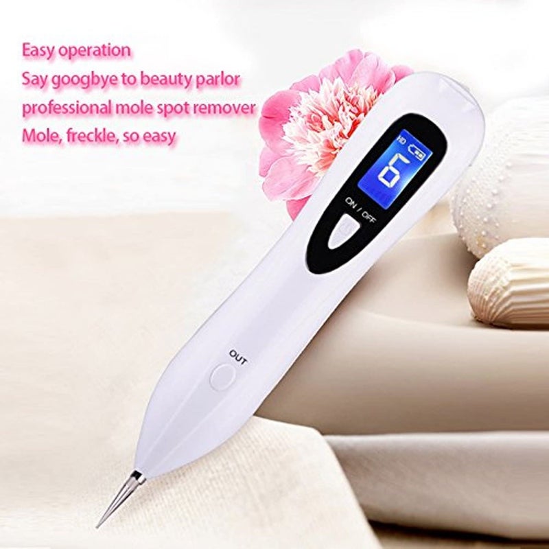 Concepta Dark Spot Remover Pen – LCD Display Wart Remover Machine for Skin Tag, Freckle and Spot Removal – Portable Beauty Care Tool (Multicolor) - Image 2