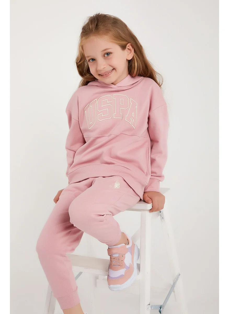 يو اس بولو اسن BASE. Polo Assn. Base. Polo Assn Licensed Classic Powder Girl Tracksuit Set