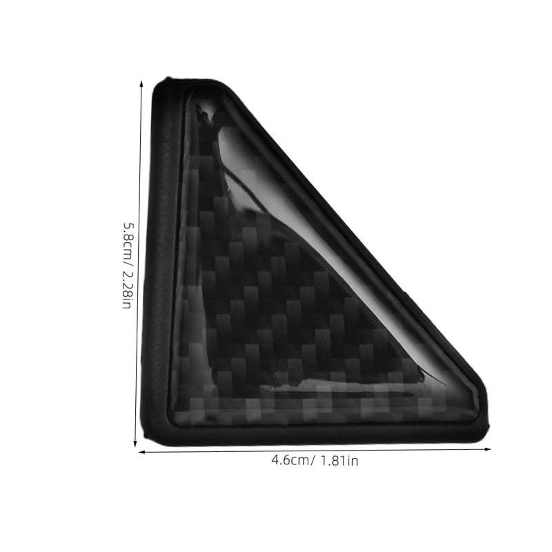 Carbon Fiber Car Door Edge Guards 2 Pieces Protective Sticker Set For Corner Collision Prevention - Image 3