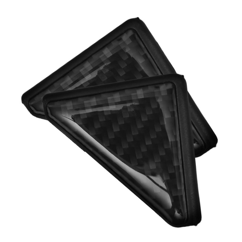 Carbon Fiber Car Door Edge Guards 2 Pieces Protective Sticker Set For Corner Collision Prevention - Image 2