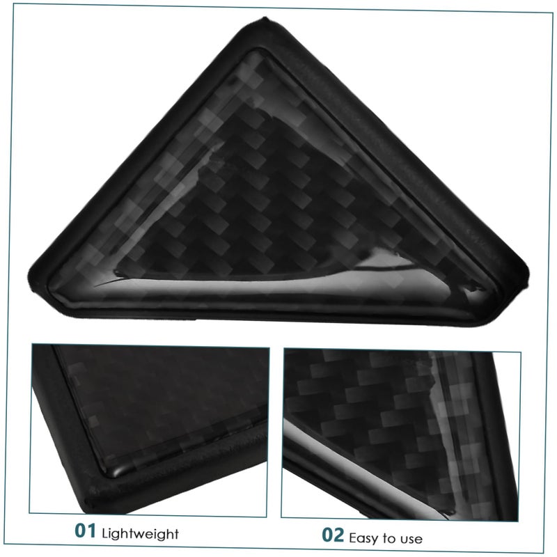 Carbon Fiber Car Door Edge Guards 2 Pieces Protective Sticker Set For Corner Collision Prevention - Image 4