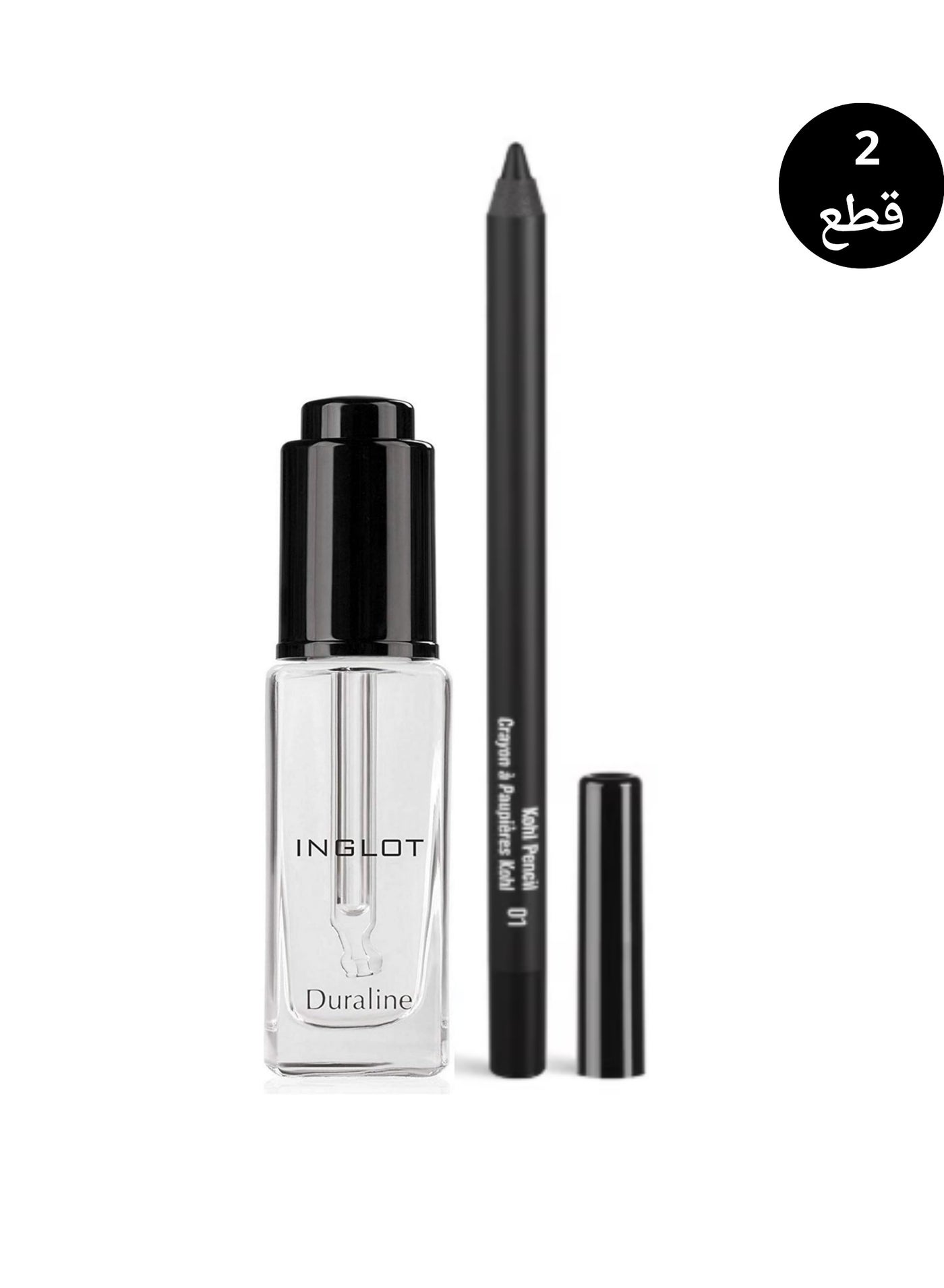 Inglot Kohl Pencil 01 Duraline Makeup Mixing Liquid Clear 9 g