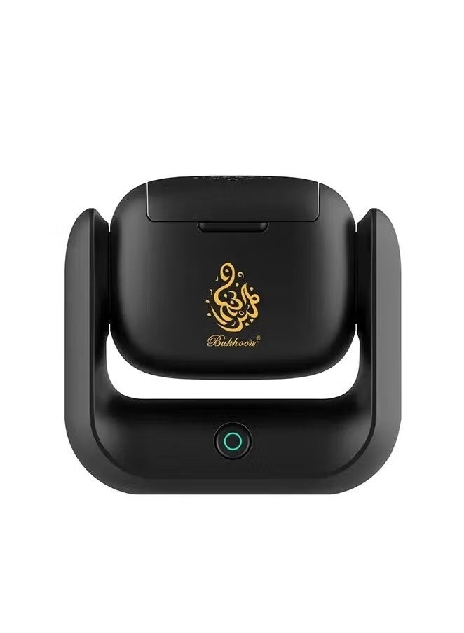 Bukhoon Modern Rotatable Incense Burner, Bakhoor Burner, Aromatherapy Machine Bukhoon Arab Oud Home Electrical Bakhoor Burner, - Image 1