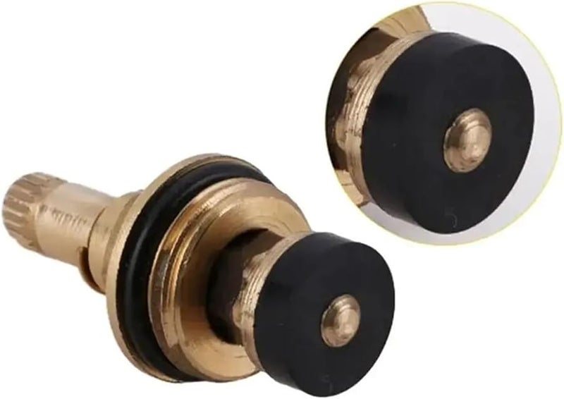 أبيض 6 قطع G1 2 بوصة نواة صمام الحنفية 20 سن بديل خرطوشة نحاسية إكسسوارات صنبور المطبخ والحمام - Image 4