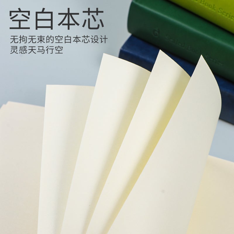 Ultra-Thick Blank Sketchbook Art Student Painting A4 Thickeneded Notebook White Paper A6 Flap Pocket Pants Notebook A5 Dictionary Notebook - Image 4