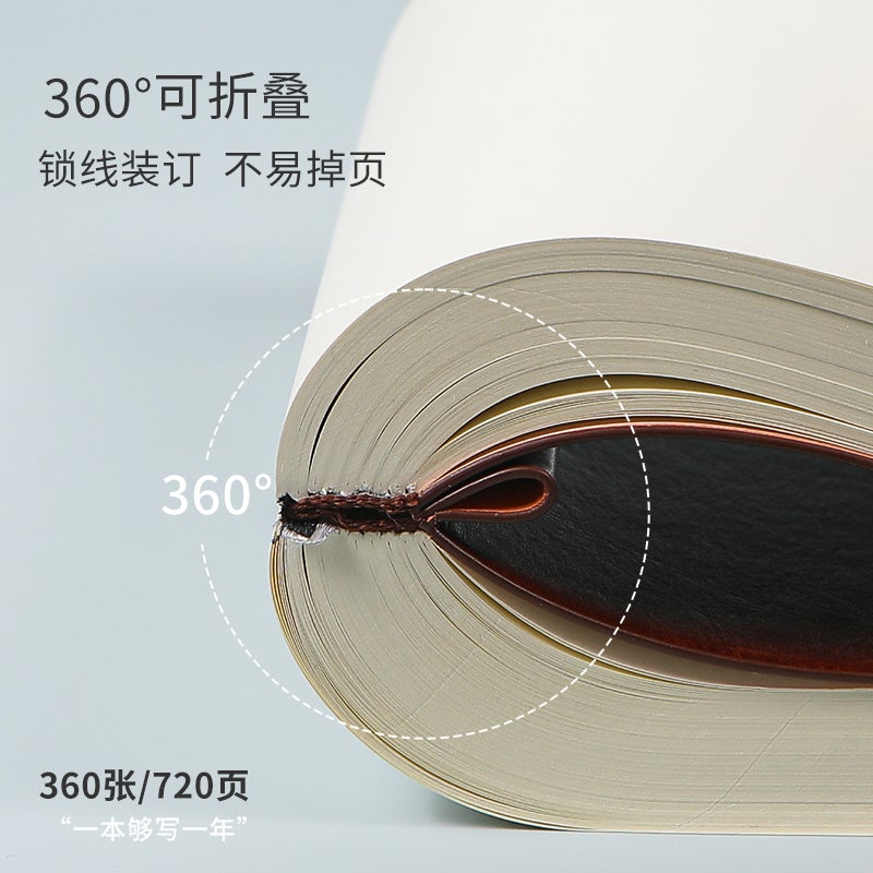 Ultra-Thick Blank Sketchbook Art Student Painting A4 Thickeneded Notebook White Paper A6 Flap Pocket Pants Notebook A5 Dictionary Notebook - Image 5