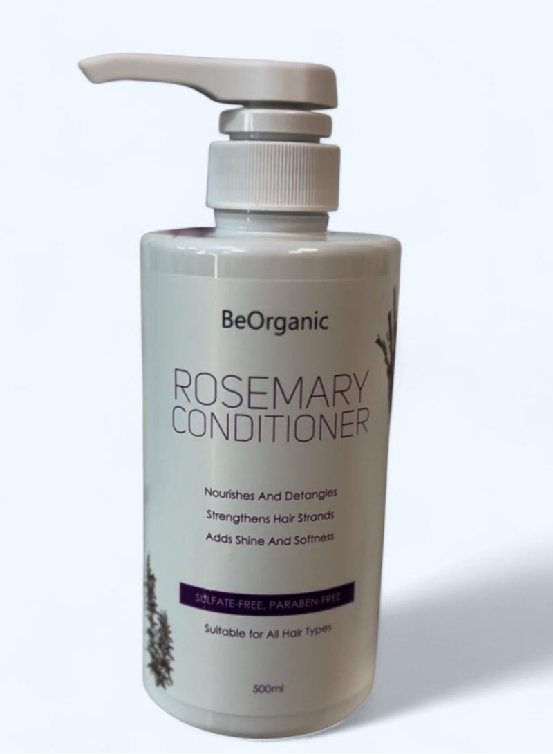 BeOrganic Rosemary Conditioner Sulfate Free 500ml