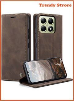 14T Dark Brown Flip Cover