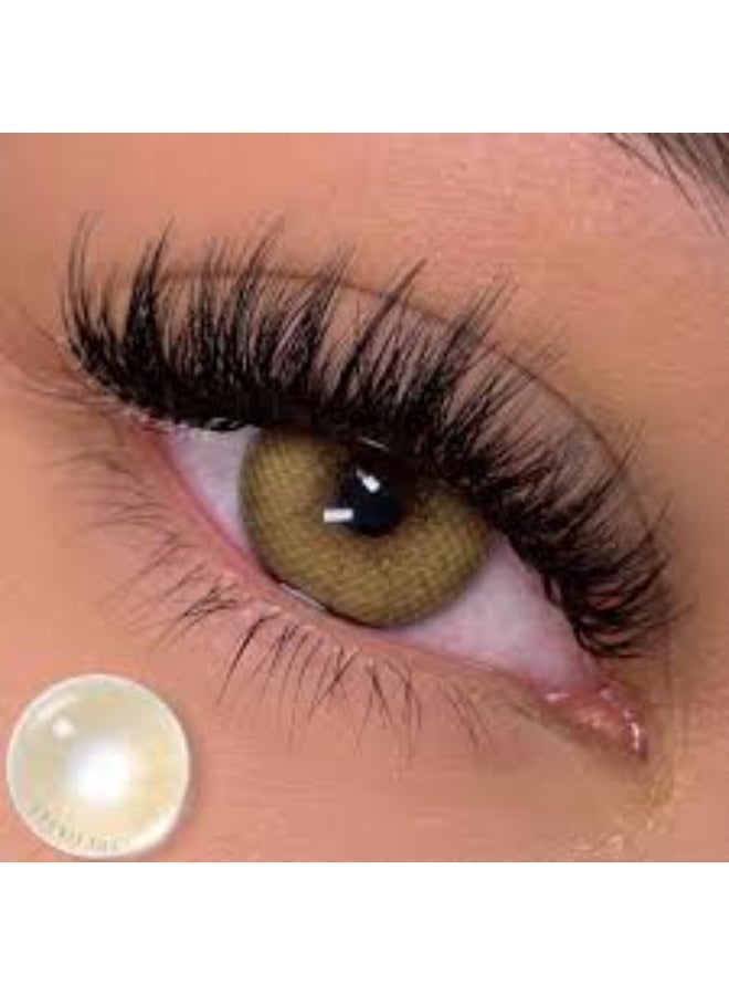 فريش ليدي عدسات لاصقه ملونه للعين - درجة اوكر - Image 1