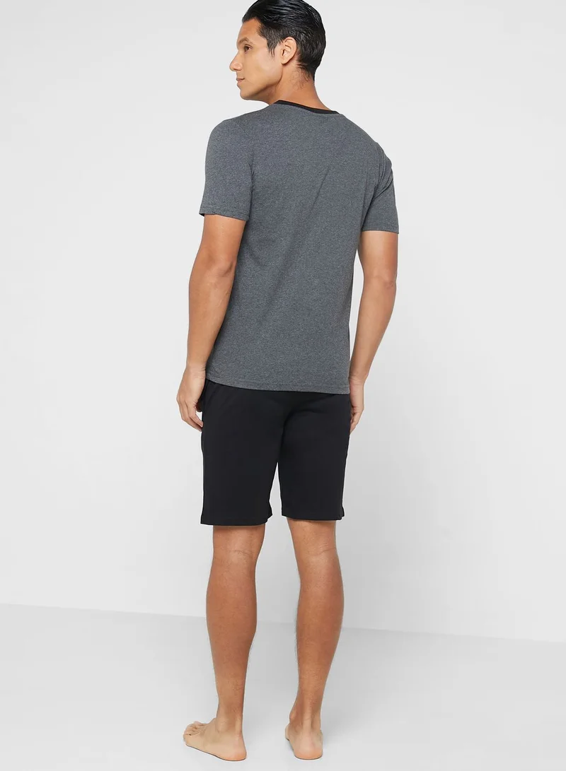 Seventy Five Pocket T Shirt Nightwear Set