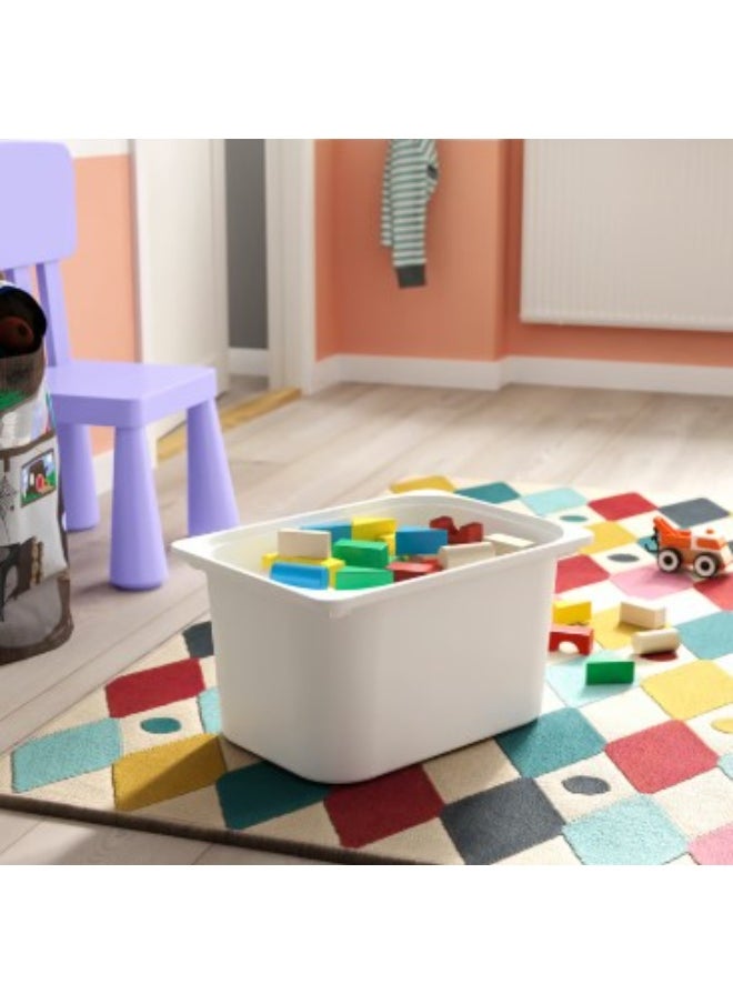 IKEA (IKEA) Storage box, white, 42x30x23 cm  - Image 2