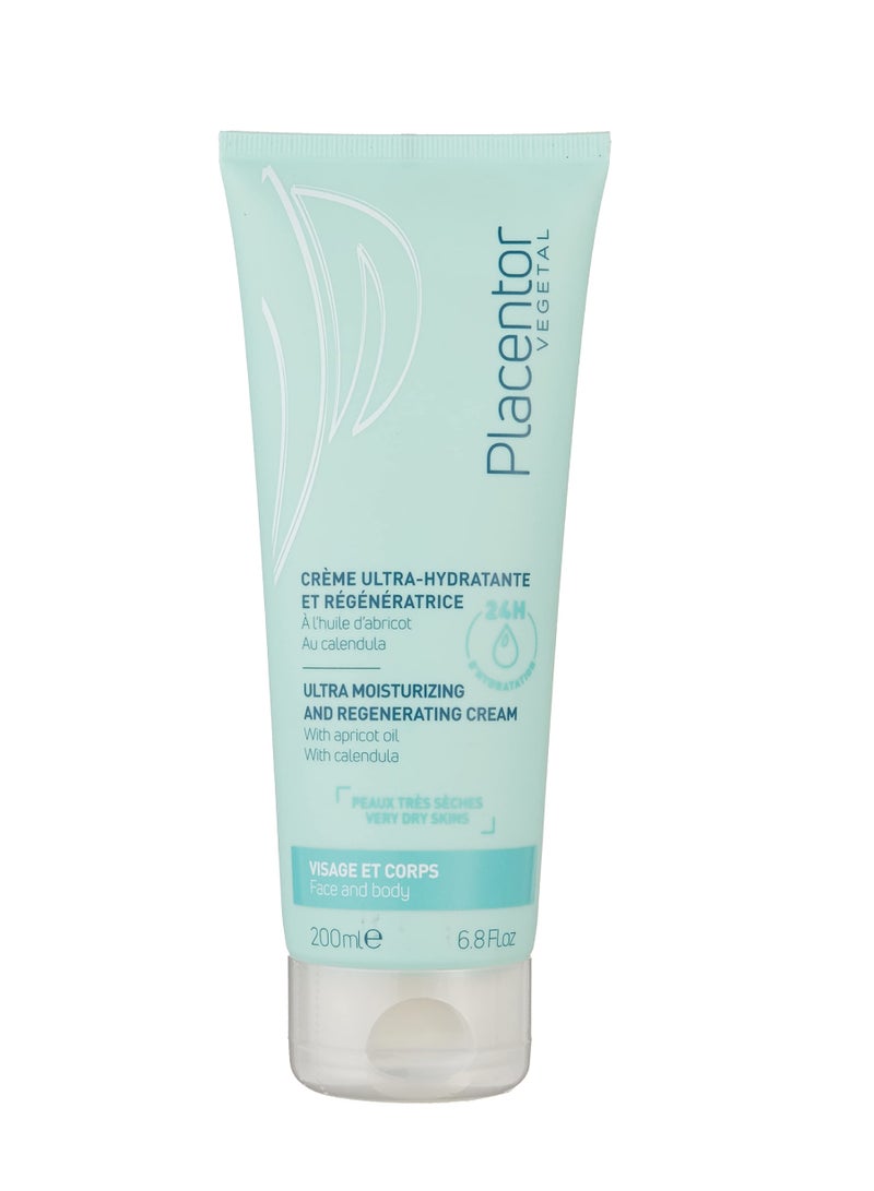 PLACENTOR VEGETAL ULTRA MOISTURIZING& REGENERATING CRM 200ML
