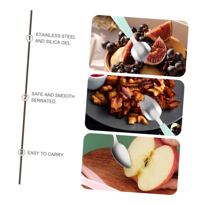 2 Headed Baby Feeding Spoons with Travel Storage Box for Purees - Image 4