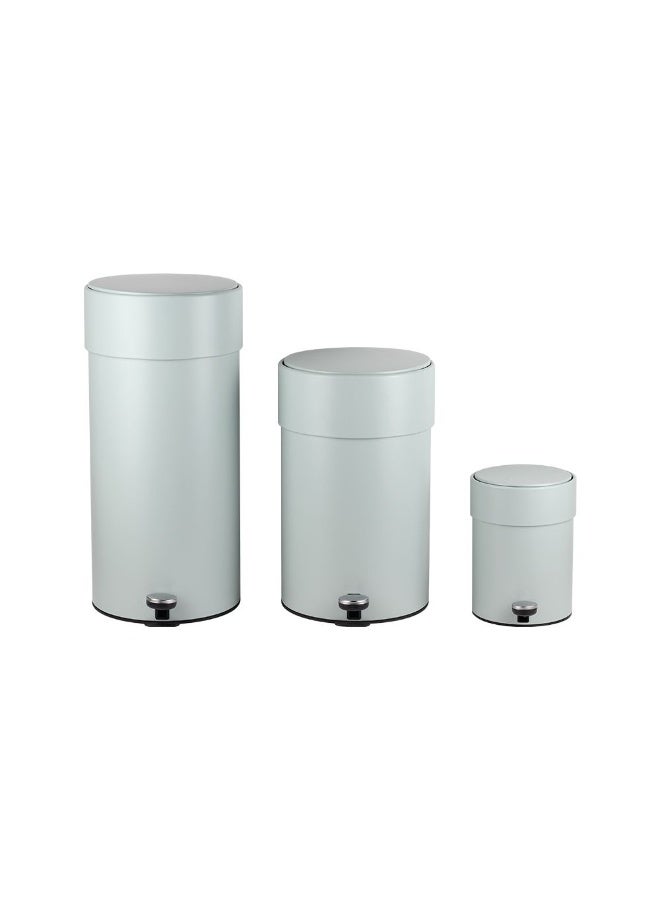 DANUBE HOME Falcon 30L Pedal Bin Cowl Neck with Inner Bucket – Modern Foot-Operated Trash Can for Kitchen, Office, Bathroom, Home – Durable, Stainless Steel Pedal Bin 38 X 65 HCM  - Image 5