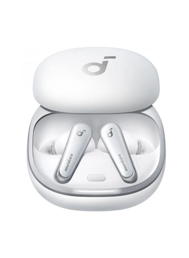 Soundcore Liberty 4, Noise Cancelling Earbuds, True Wireless Earbuds with ACAA 3.0, Dual Dynamic Drivers for Hi-Res Premium Sound, Spatial Audio with Dual Modes White - Image 1