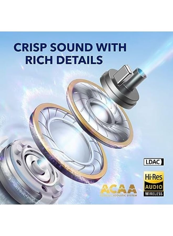 Soundcore Liberty 4, Noise Cancelling Earbuds, True Wireless Earbuds with ACAA 3.0, Dual Dynamic Drivers for Hi-Res Premium Sound, Spatial Audio with Dual Modes White - Image 3