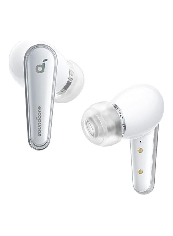 Soundcore Liberty 4, Noise Cancelling Earbuds, True Wireless Earbuds with ACAA 3.0, Dual Dynamic Drivers for Hi-Res Premium Sound, Spatial Audio with Dual Modes White - Image 2