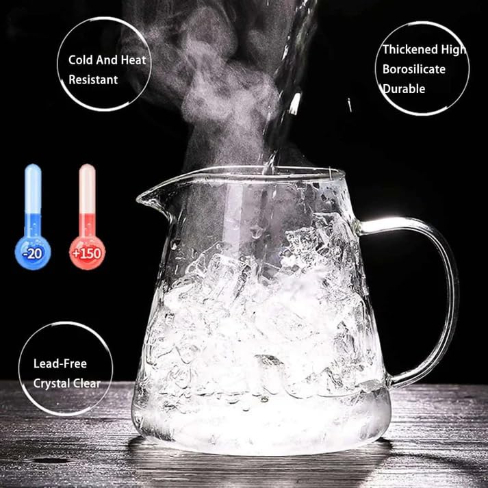 MENOVAS Glass Teapot with Removable Stainless Steel Infuser Borosilicate Glass Tea Pot with Strainer for Blooming Tea Loose Leaf Tea Microwave Stovetop Safe 750ml - Image 5