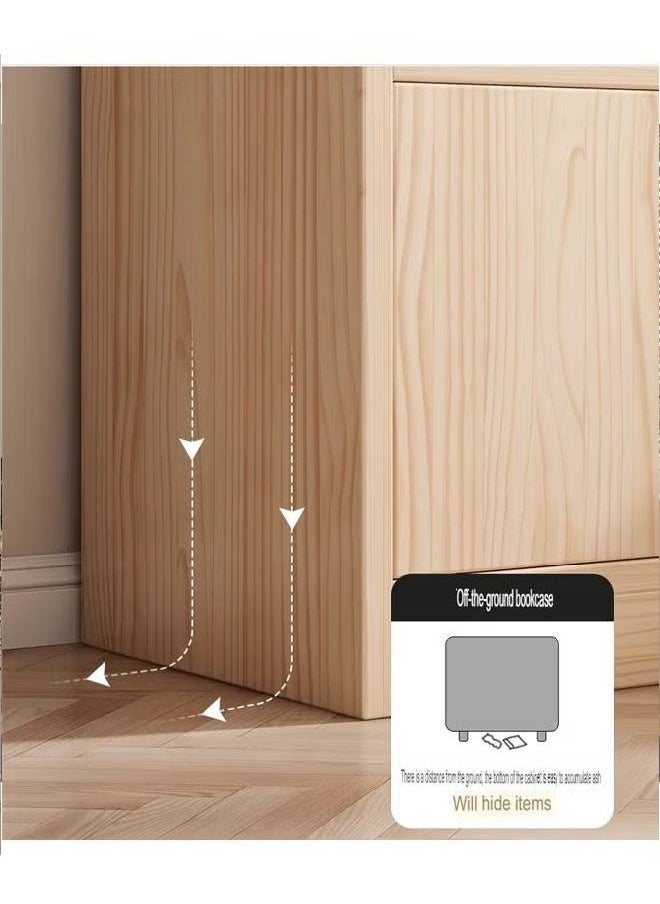 Multi-Layer Storage Bookshelf Rack Stylish Living Room Home Storage & Display Cabinet