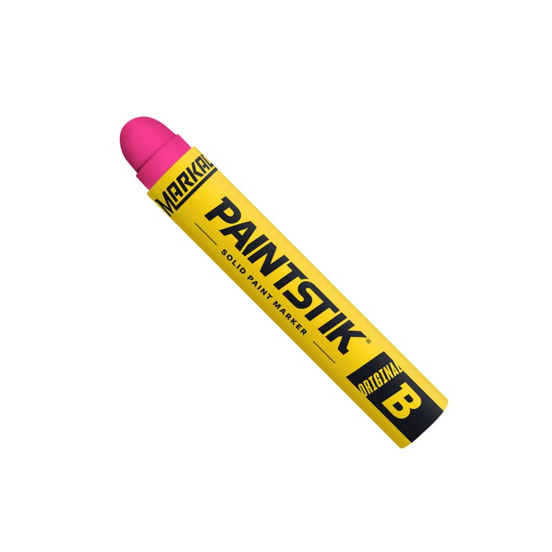 Markal 82842 F Paintstik Rough Surfaces Solid Paint Marker Flourescent Pink Pack of 12