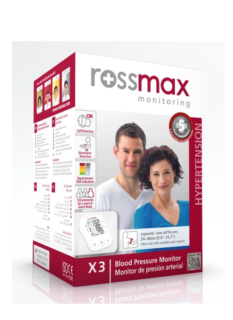 Rossmax - Rossmax X3 Blood Pressure Monitor - Image 1