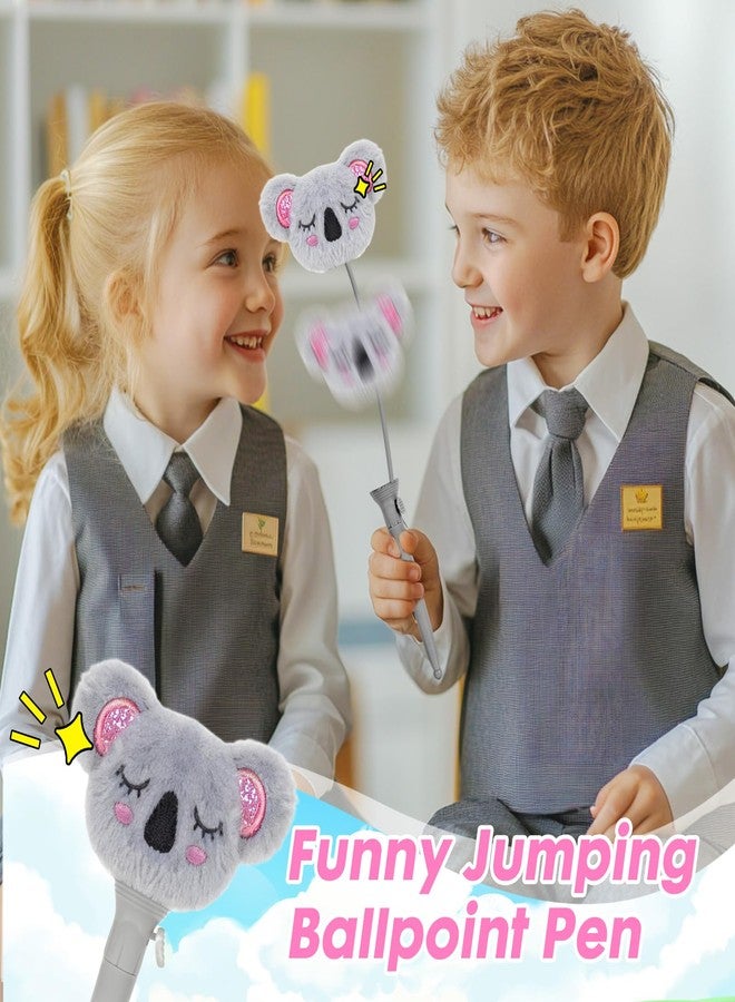 YOYTOO Koala Gifts for Girls, Kids Koala Plush Toys Set with Pillow, Secret Diary, Ballpoint Pen, Stickers, Birthday Gifts for Little Girls Age 5 6 7 8 9 10-12 Years Old - Image 4