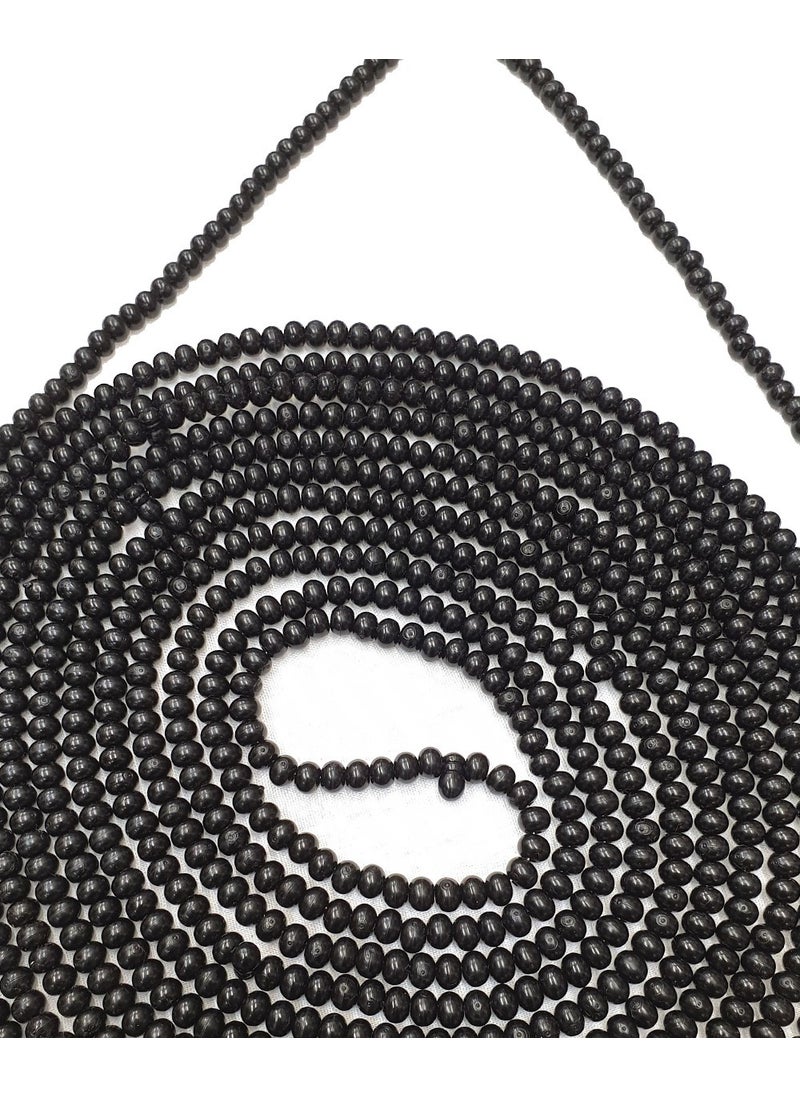 A_R Cagri 1000 10 mm Dhikr Prayer Beads Black Color  - Image 3