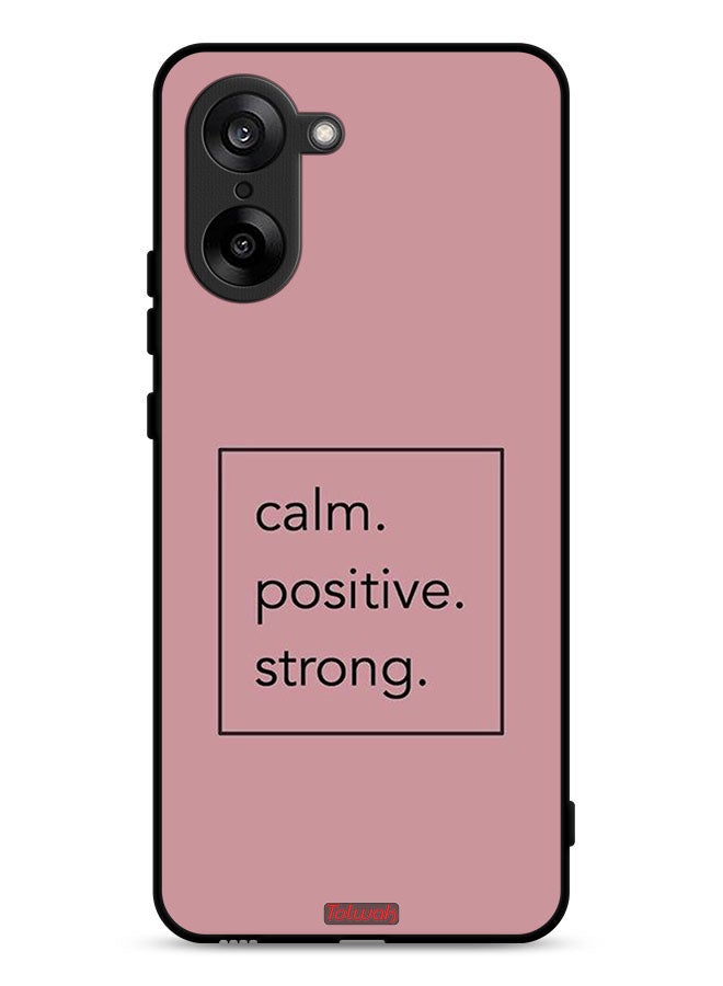 Tolwak OnePlus Nord CE5 Protective Case Cover Calm Positive Strong - Image 1