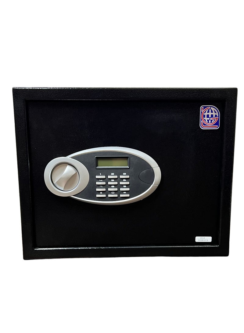 LOTFY GROUP LG Safebox Code 30EUD 30*38*30CM  Black Colour Home Office Safebox - Digital Display and Key Lock  - Image 4