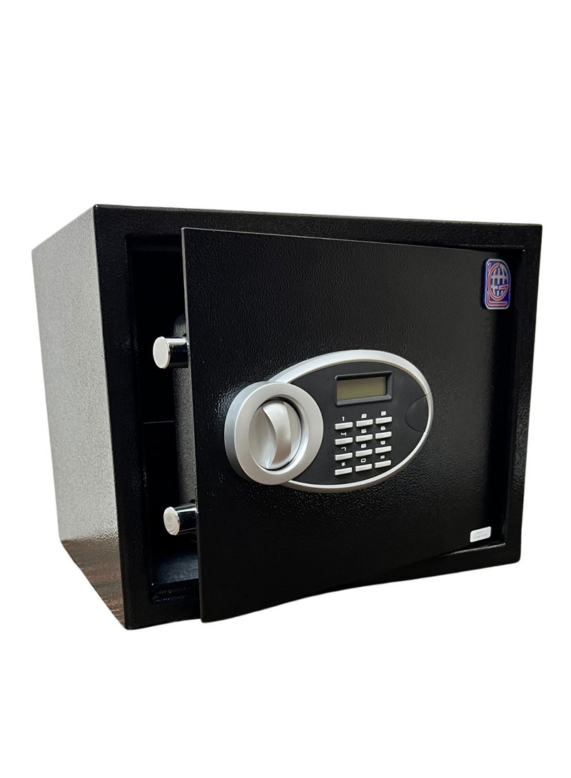LOTFY GROUP LG Safebox Code 30EUD 30*38*30CM  Black Colour Home Office Safebox - Digital Display and Key Lock  - Image 3
