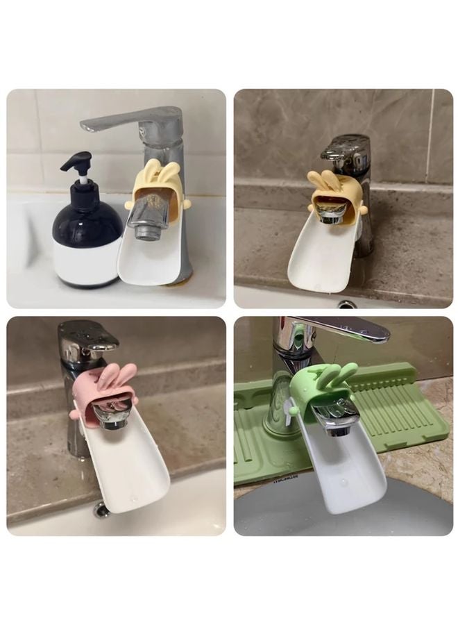 Green U Shaped Faucet Extender For Easy Access To Sink Faucet - Image 3