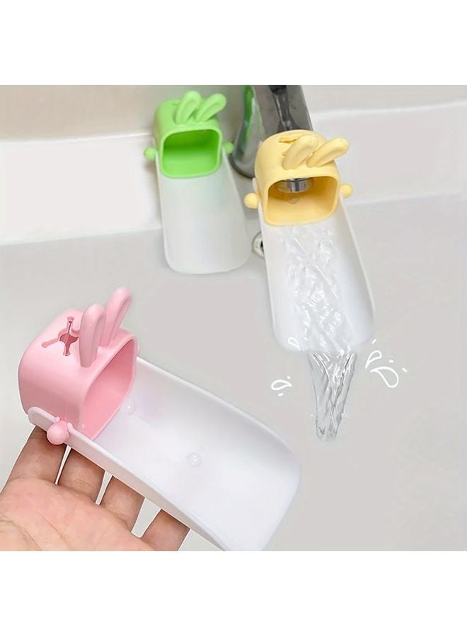 Green U Shaped Faucet Extender For Easy Access To Sink Faucet - Image 2