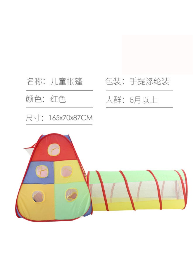 Yongjia Children's Indoor Playhouse Tunnel Tent Tulle Creative Ball Pool Playground Tent - Image 3