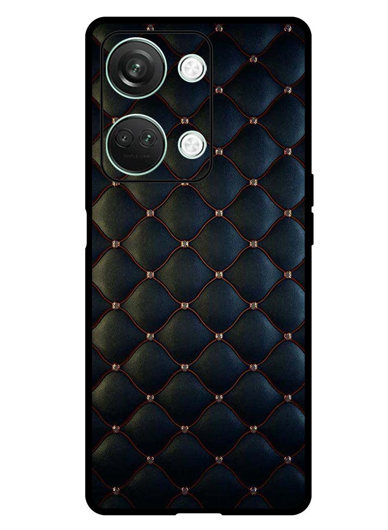 Theodor Protective Case Anti Scratch Shock Proof Bumper Cover For OnePlus Nord 3 Stappers On Black Cloth Pattern - Image 1