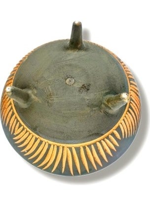 Çömlek Diyarı Pottery Land Decorative Footed Bowl  - Image 2