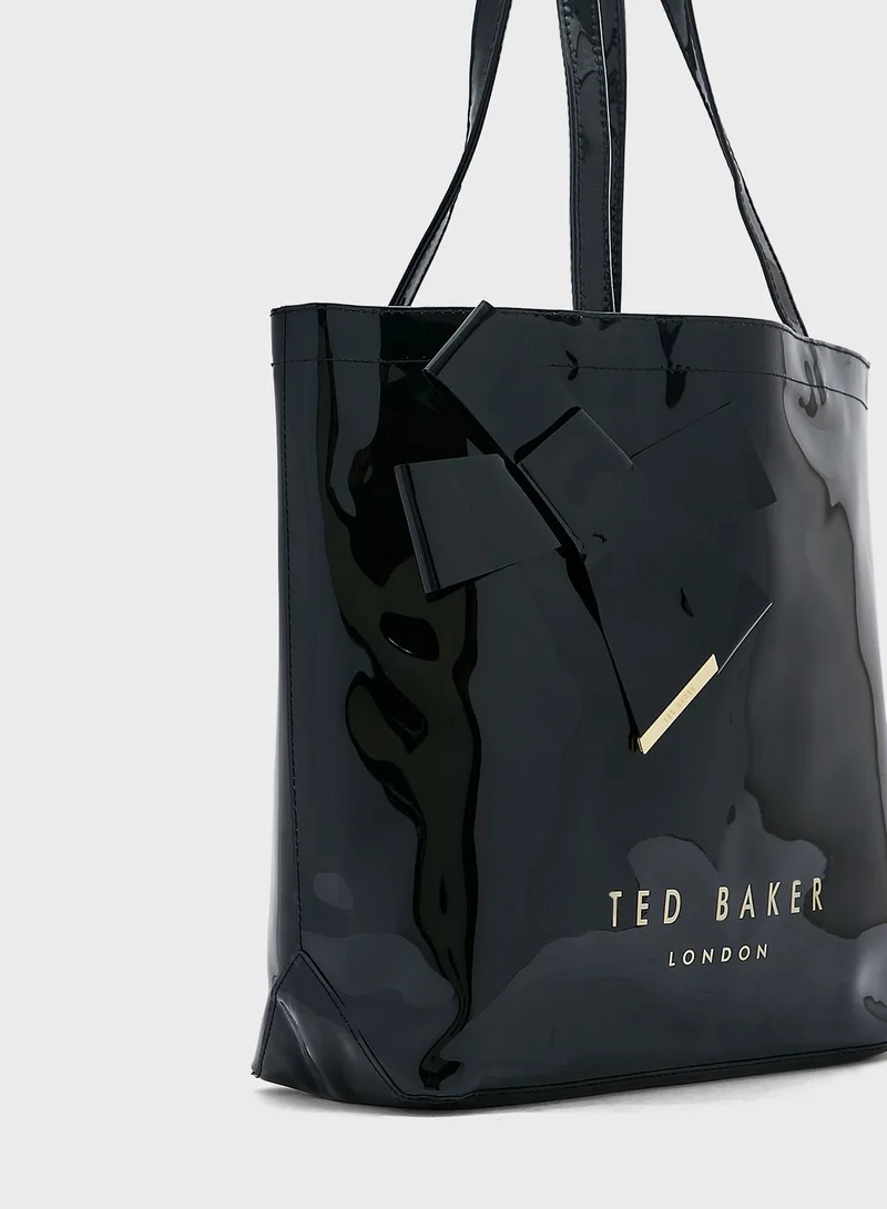 Ted Baker Knot Bow Logo Detailed Tote