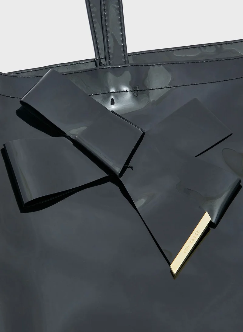 Ted Baker Knot Bow Logo Detailed Tote
