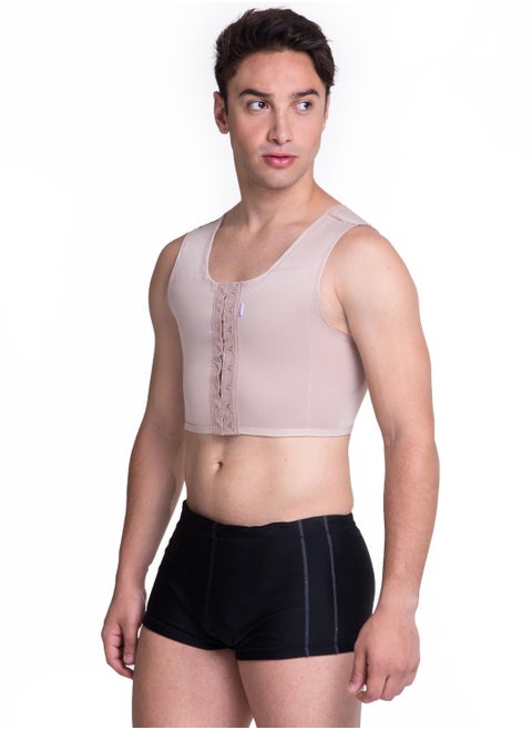 SHORT WAIST COAT WITH FRONT CLOSURE (MALE) FOR GYNECOMASTIA