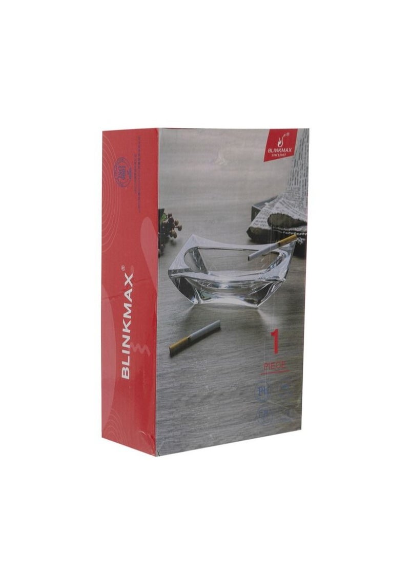 Blinkmax - Premium  Glass Thickened Rectangular Ashtray - Image 1