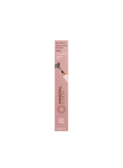 Mineral Fusion Eye Pencil Eyeliner With Soothing Chamomile Meadowfoam & Vitamin E Velvety Smooth Hypoallergenic Eye Makeup To Line & Define (Coal) 0.04 Oz  - Image 3