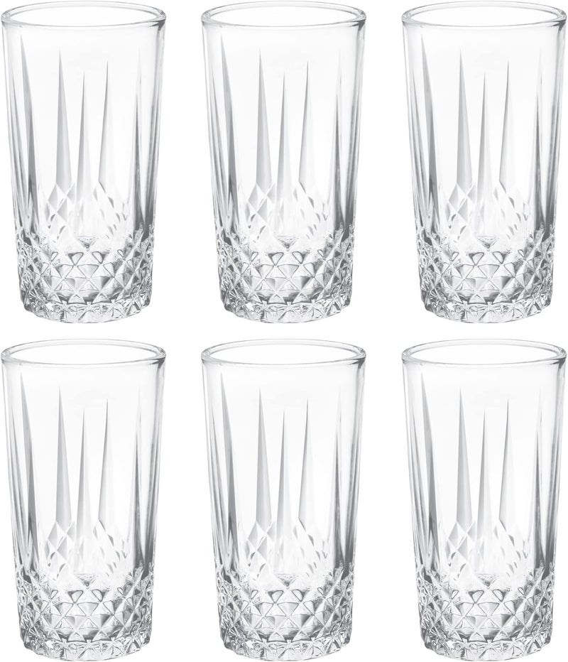 TREO by Milton Cairn 285 Water Glass Tumbler, Set of 6, 285 ml Each, Transparent - Image 2