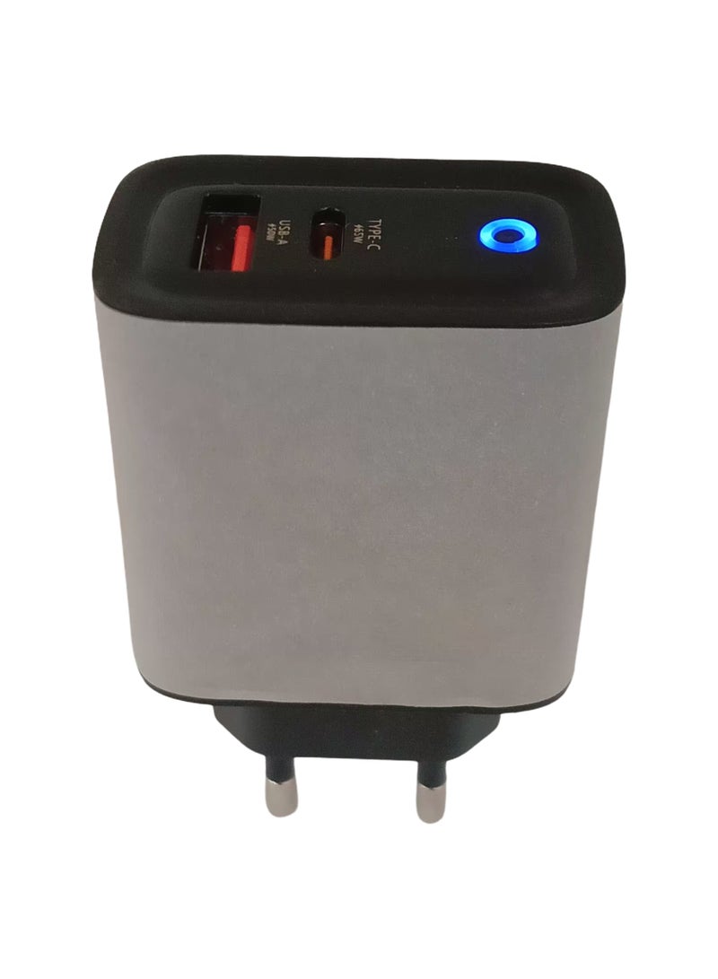 Super Fast Trio 200W PD Power Adapter Charger USB-L/C Ports, USB-A Port With USB-C to USB-C Cable Compatible With Samsung Devices - Image 4