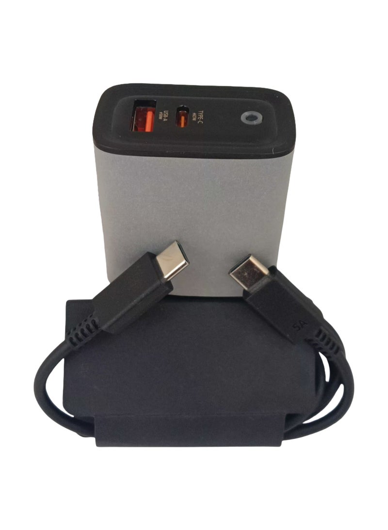 Super Fast Trio 200W PD Power Adapter Charger USB-L/C Ports, USB-A Port With USB-C to USB-C Cable Compatible With Samsung Devices - Image 5