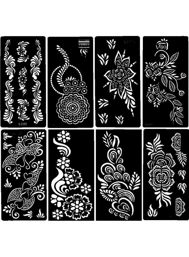 إيفاناز قالب وشم إيفانا | لليد | الجسم | الوجه | وشم مؤقت من هينا آرت للفتيات والنساء، تصميم رقم 1051 - Image 1