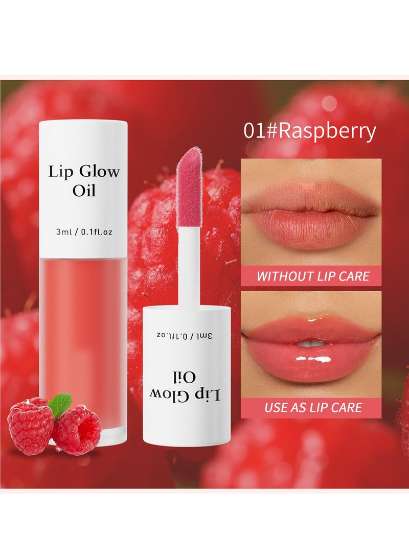 HelloKiss Raspberry Lip Glow Oil | Korean Lip Oil To Soothe Dry Lips | Skincare, Vegan, Cruelty-free, PETA Certified, Paraben-free, Mineral-Oil free - Image 4