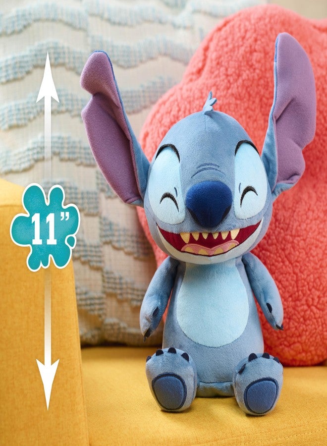 Just Play Disney Stitch Crack Me Up Stitch 11-inch Plush with Sounds and Motion, Wiggles, Giggles, and Laughs, Stuffed Animal, Kids Toys for Ages 3 Up by Just Play - Image 4